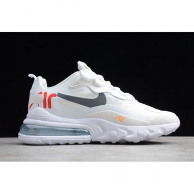 Nike Air Max 270 React Gri / Kırmızı Koşu Ayakkabısı Türkiye - SK9H16LD